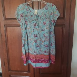 Cotton short sleve gypsy style